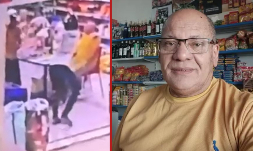 Gunman kills market owner in sudden attack caught on camera - Brazil
