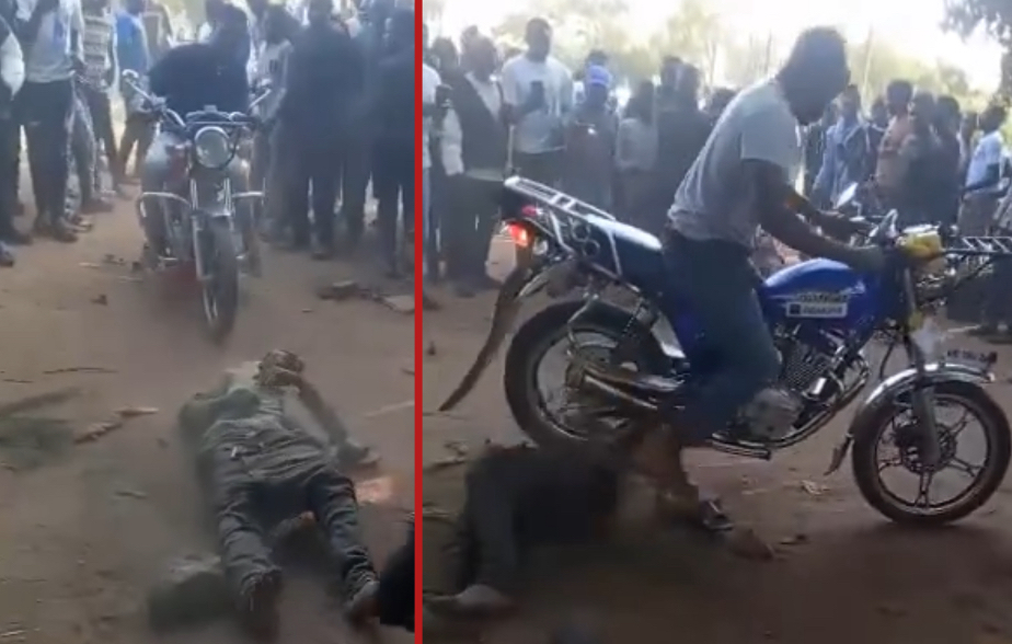 Suspected thief caught and severely beaten by villagers - Gambia