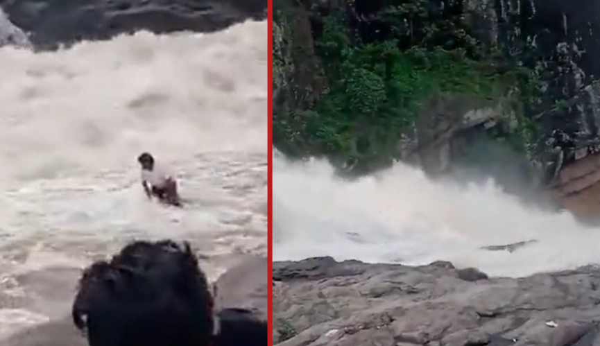 YouTuber washed away while filming reels at Odisha’s Duduma Waterfall - India