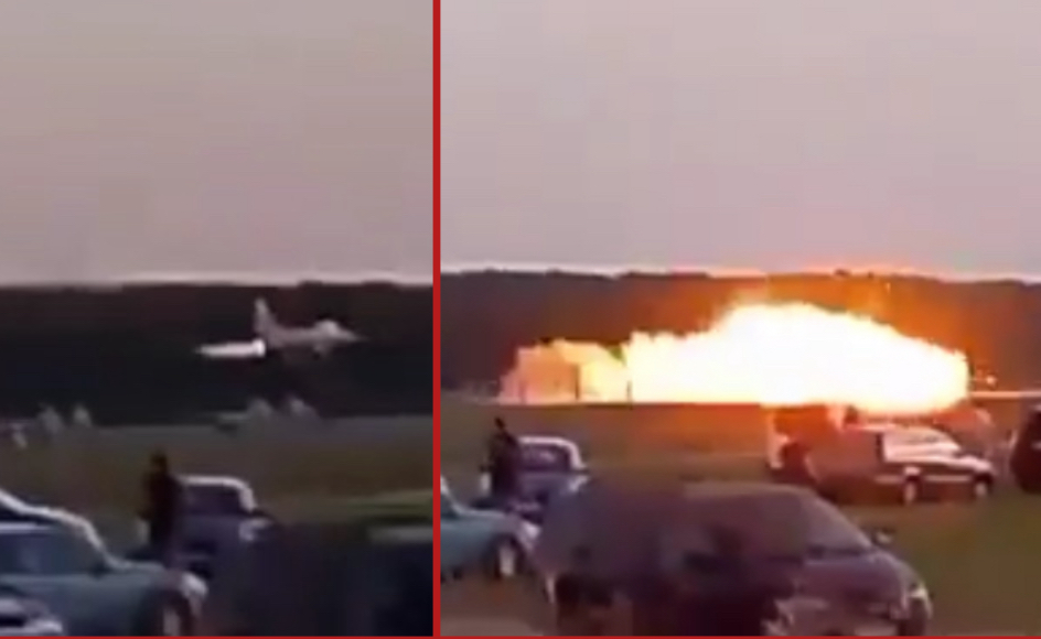 Polish F-16 crashes during Radom Air Show rehearsal, pilot Major Maciej Krakowian killed - Poland