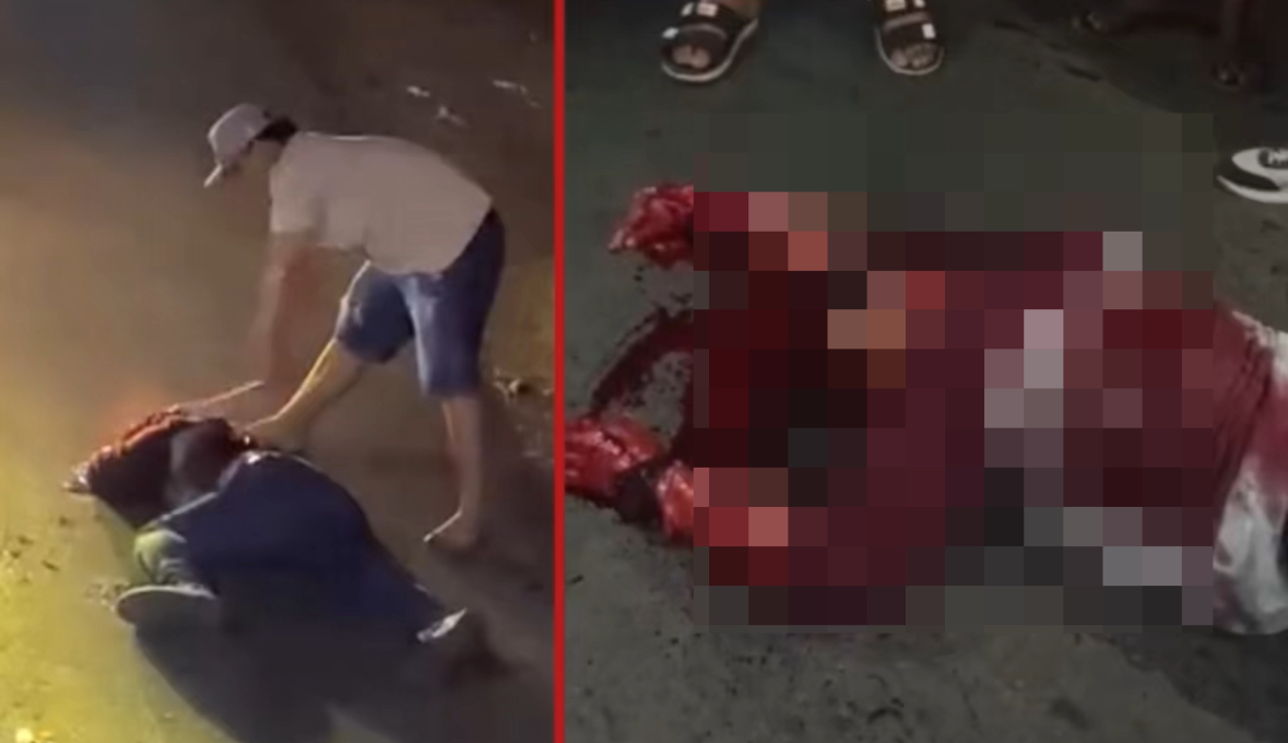 Man brutally attacked and killed by machete-wielding assailant - Indonesia