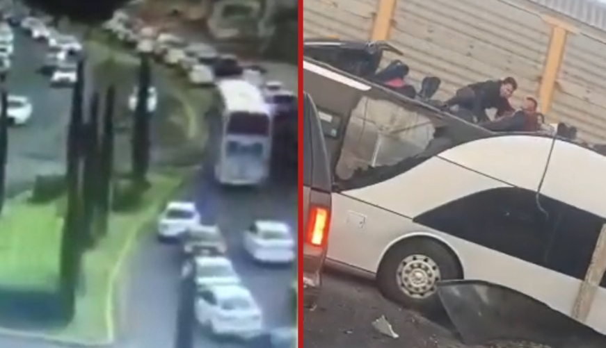 Train collides with passenger bus leaving multiple dead and injured - Mexico