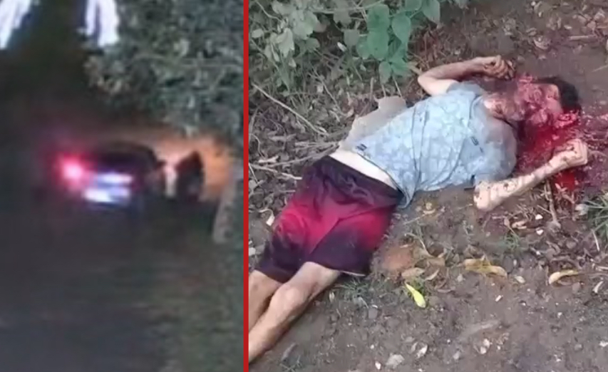 Man kidnapped and shot dead on street in Cariacica - Brazil