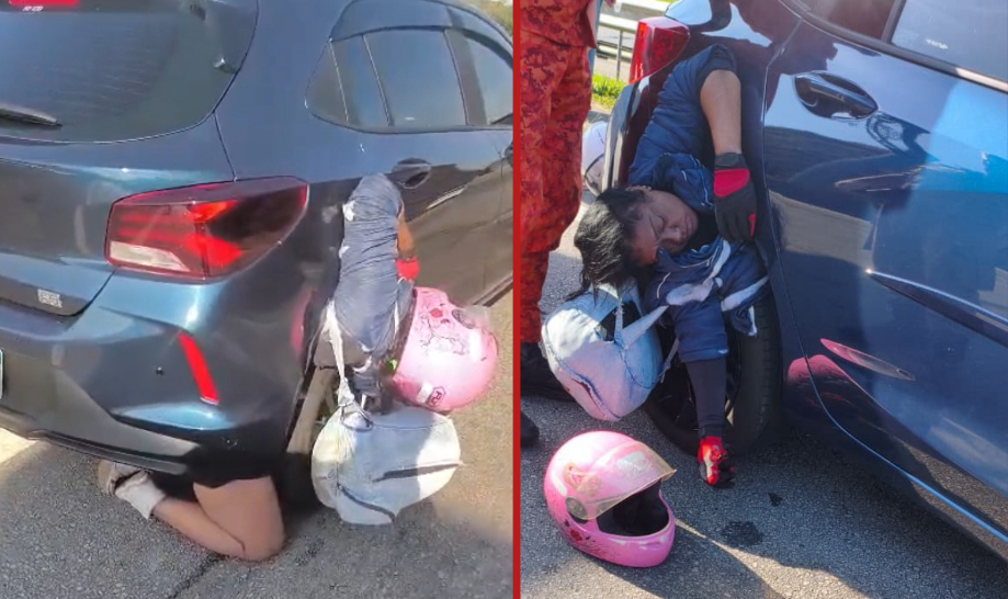 Woman dies after being hit and trapped in car’s wheel arch in highway accident - Brazil