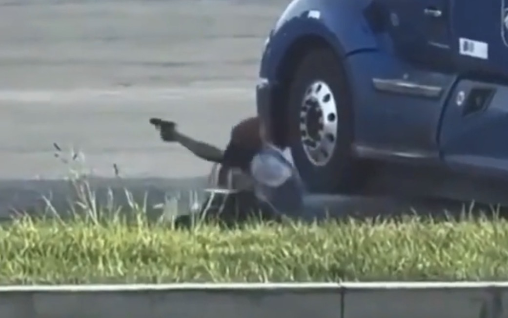 Wanted man killed after shooting two deputies at truck stop - Virginia