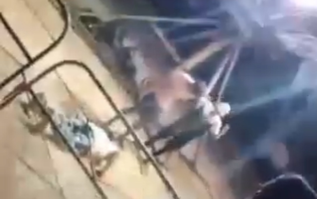 Man suffers head injury after crossing safety barrier to take selfie at amusement park in Lara State - Venezuela
