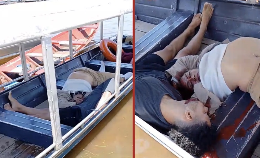 Couple shot dead after alleged robbery at floating business in Tefé - Brazil