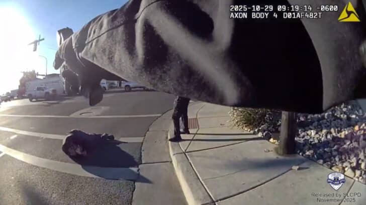 Man shot dead by Salt Lake City police after throwing rocks during confrontation [Full Video] - Utah