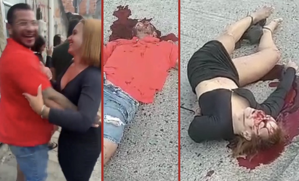 Couple seen drinking and dancing earlier dies in tragic motorcycle crash near Shopping Mall - Brazil