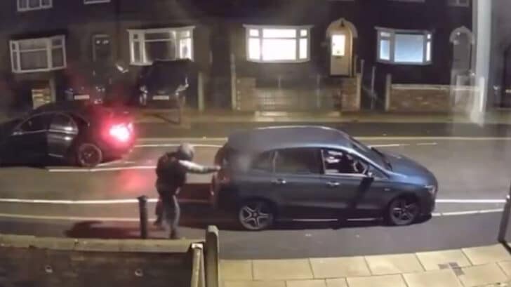 Gunman leaps from Mercedes and shoots 19-year-old in targeted attack on Merseyside street - Liverpool, England