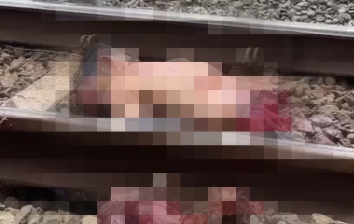 Man fatally struck by commuter train while attempting to cross active railway track - Indonesia