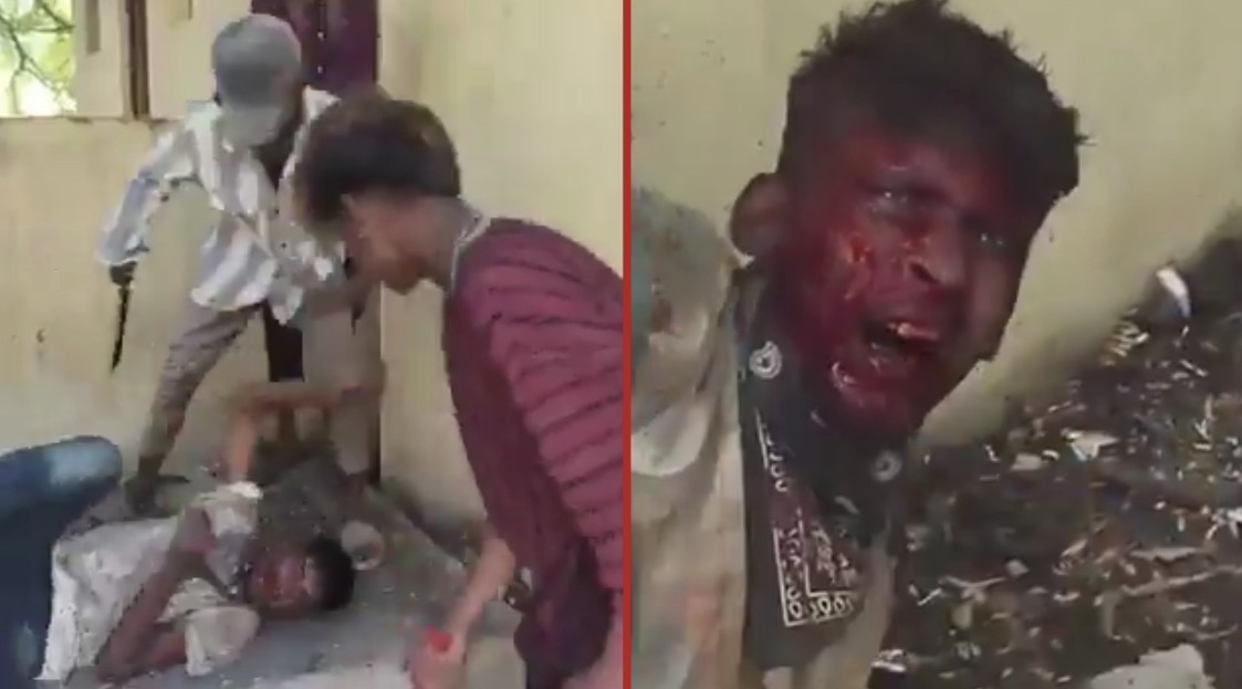 Minors assaulted a migrant worker with sickles after forcing him off a train - India