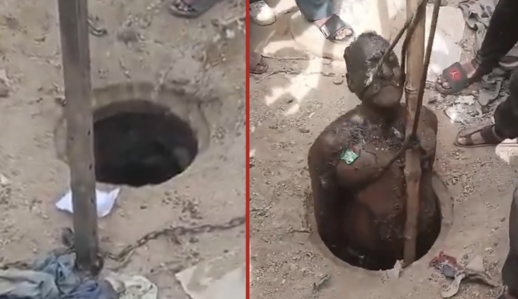 70-year-old man dies after falling into a sewer - Pakistan