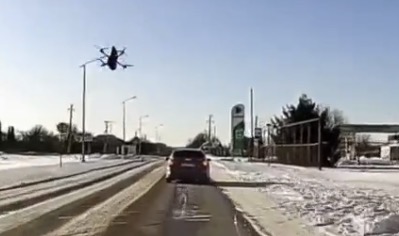 Four civilians injured after a drone strike hit a vehicle in Belgorod region - Russia