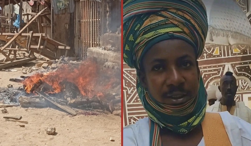 Young boy killed and eyes removed, suspect later burned alive by mob in Keffi - Nigeria
