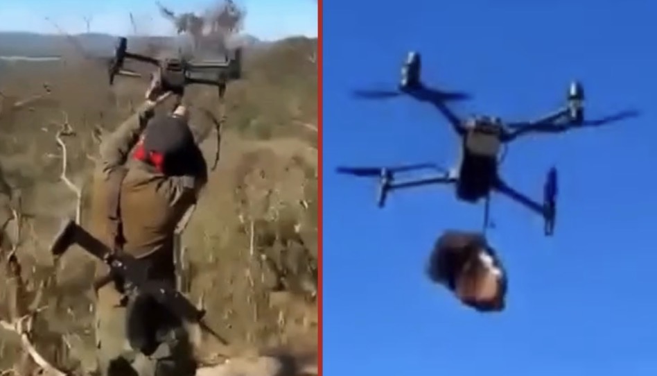 Cartel sicarios deploy drone carrying rival’s severed head - Mexico