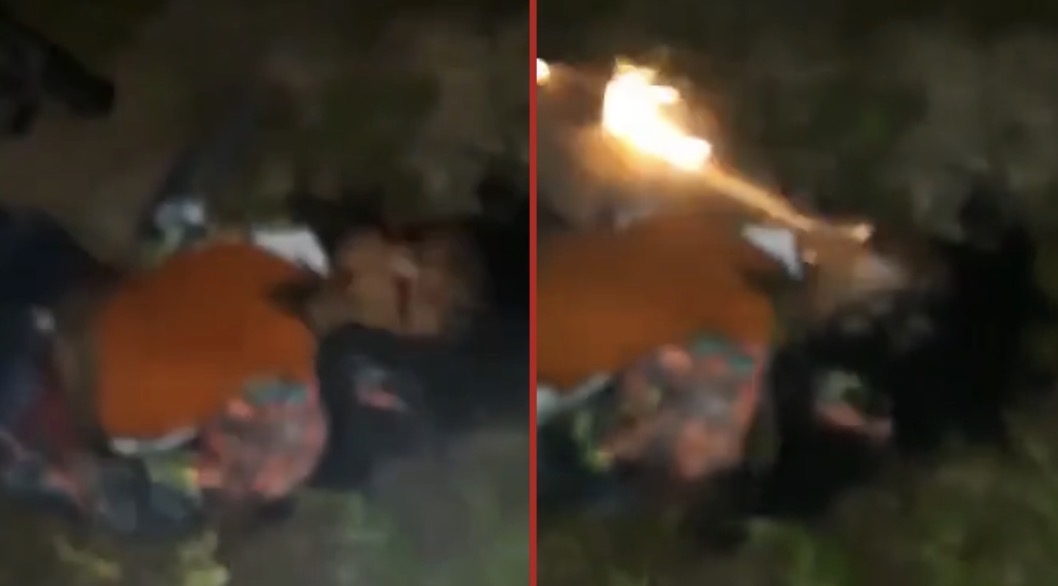 Woman escorted to field and executed by rebels - Haiti
