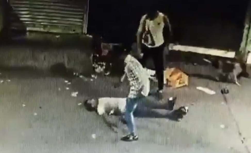 CCTV captures the moment a man is shot dead in broad daylight - India