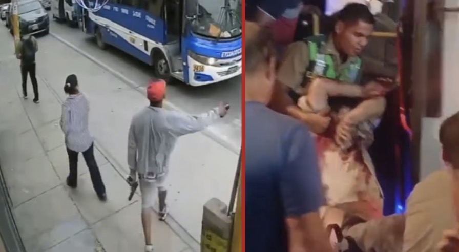 Extortion suspect boards bus posing as a passenger and fatally shoots the driver - Peru