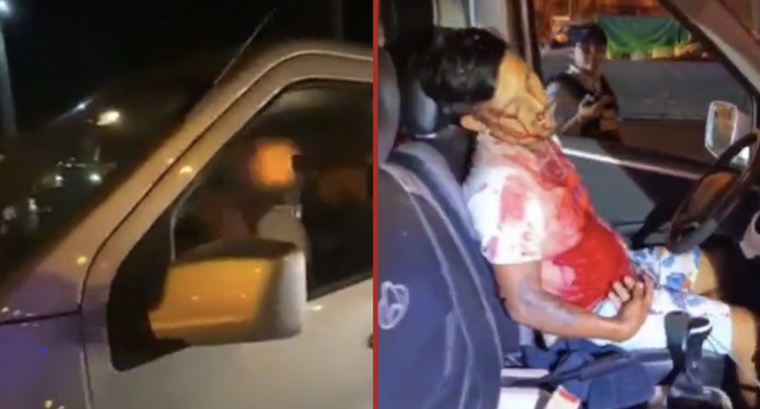 Gunmen fatally shoot public van driver at bus stop as one attacker records the killing - Peru