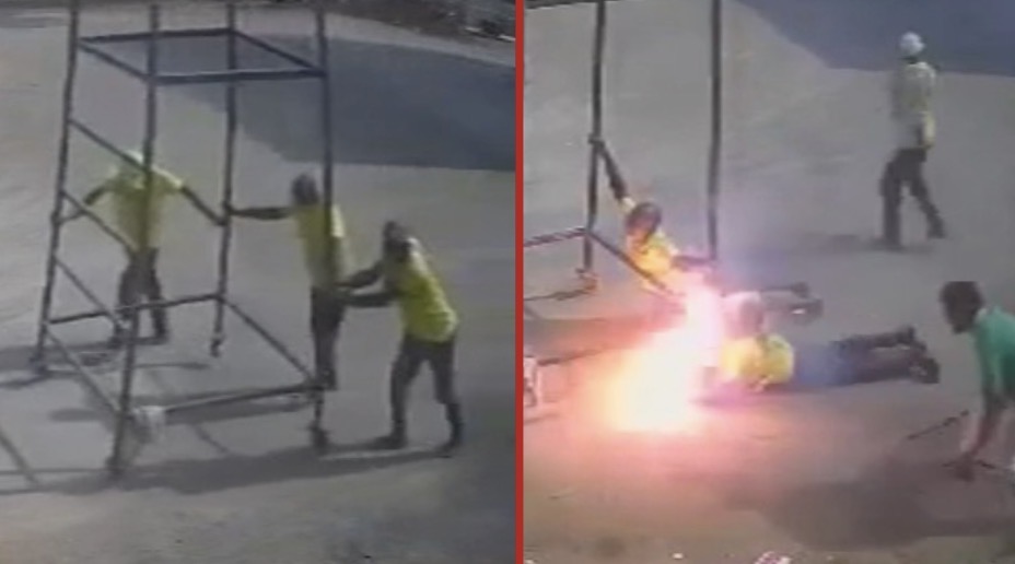 Two workers killed after iron stand touches live power line in village accident - India