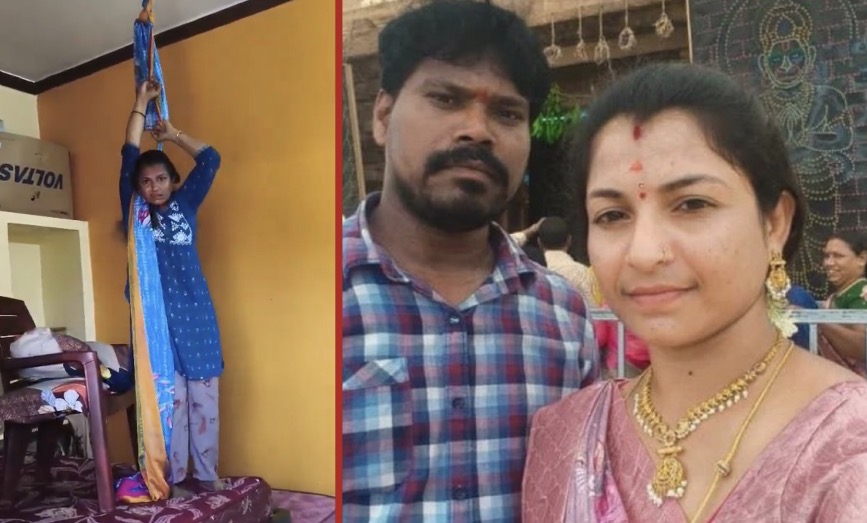 Husband detained after wife’s suicide amid allegations he filmed the incident instead of intervening - India