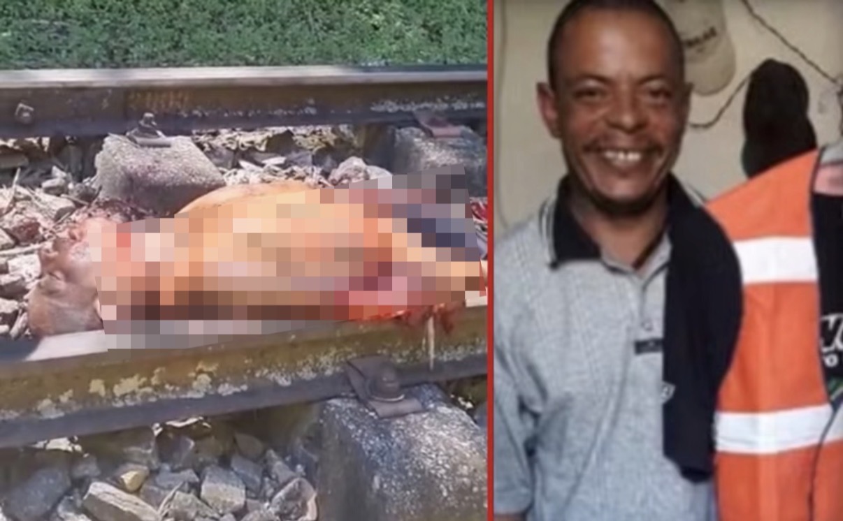 Man struck by train suffers catastrophic injuries and dies despite emergency rescue efforts - Brazil