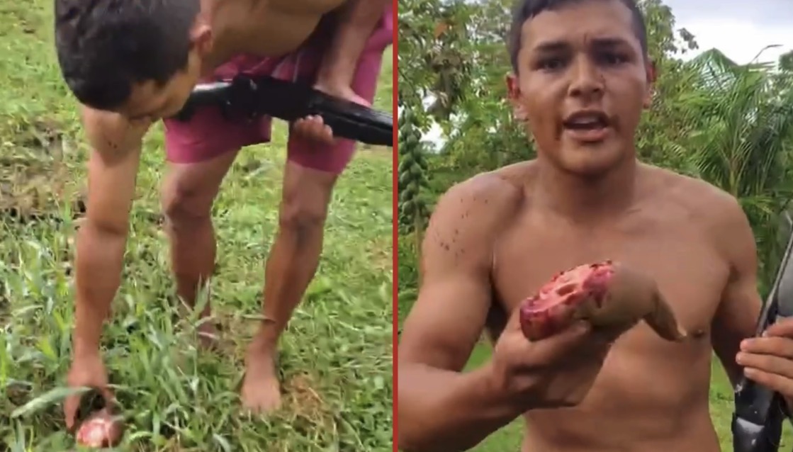 Dispute turns brutal as machete attack severs hand and gunfire leaves attacker wounded - Brazil