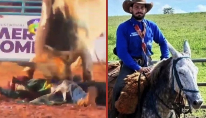 Rodeo rider thrown and fatally trampled by bull during event - Brazil