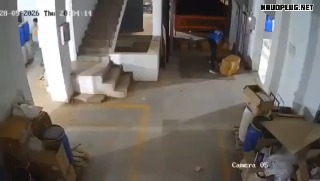Factory worker killed after a freight elevator collapsed without warning at an industrial facility in Gujarat - India