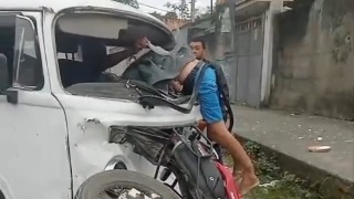 Motorcyclist killed following a collision with a Volkswagen Kombi - Brazil