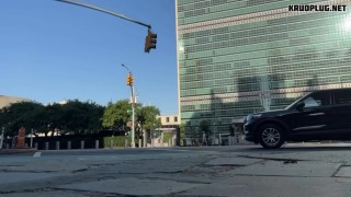 Tibetan protester dies after setting himself on fire outside UN headquarters - Manhattan, New York