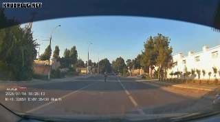 Traffic police officer killed in collision involving patrol motorcycles and Chevrolet Onix in Tashkent - Uzbekistan